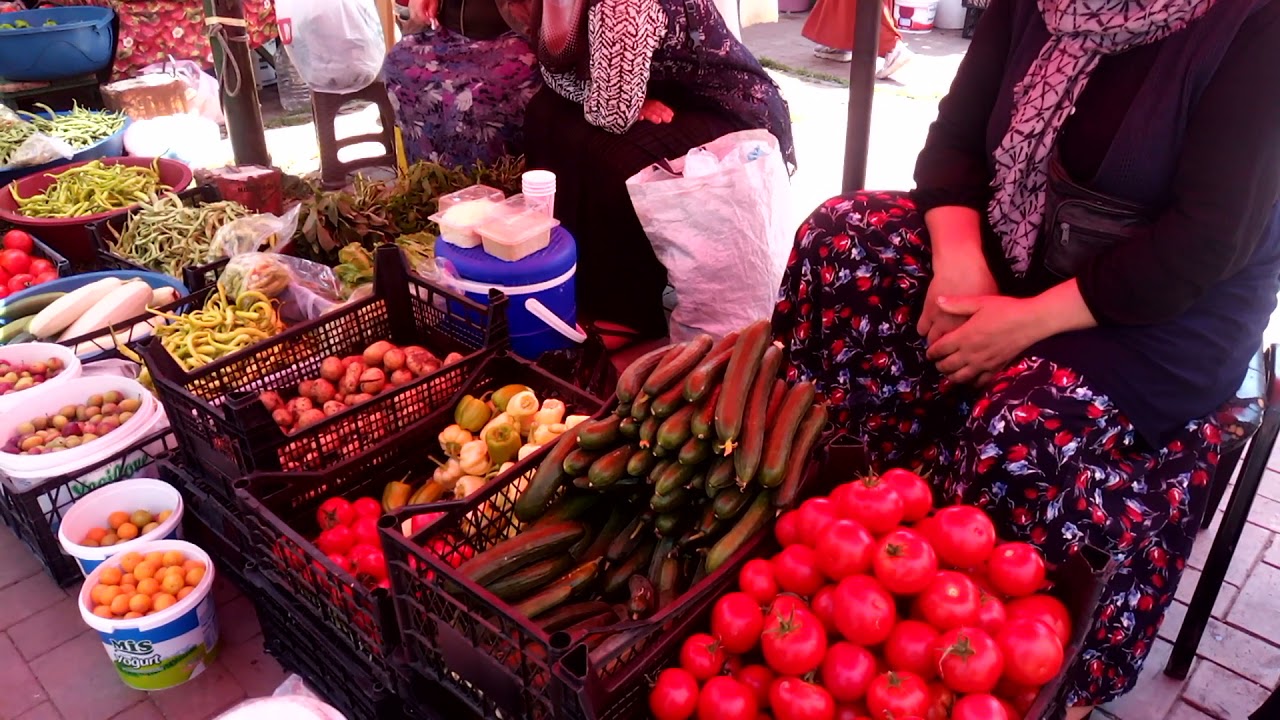Bartın Kozcağız pazarın gezdik