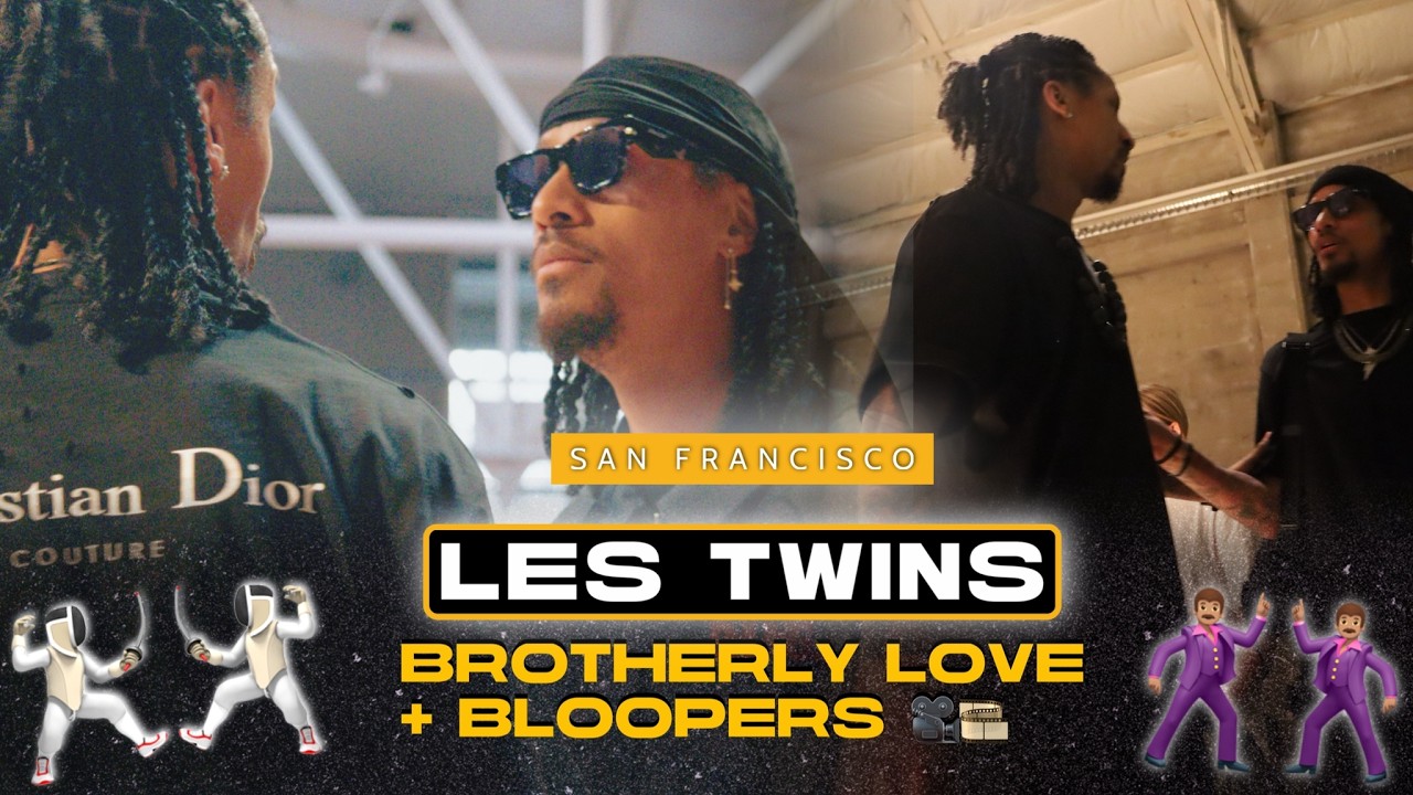Братская любовь и ляпы Les Twins — Сан-Франциско 2024
