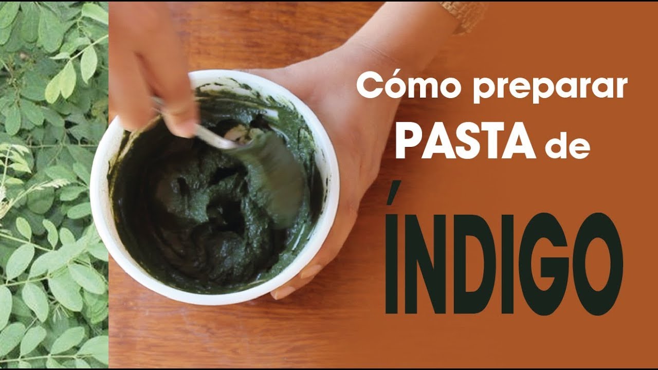 Cómo preparar pasta de índigo para el cabello