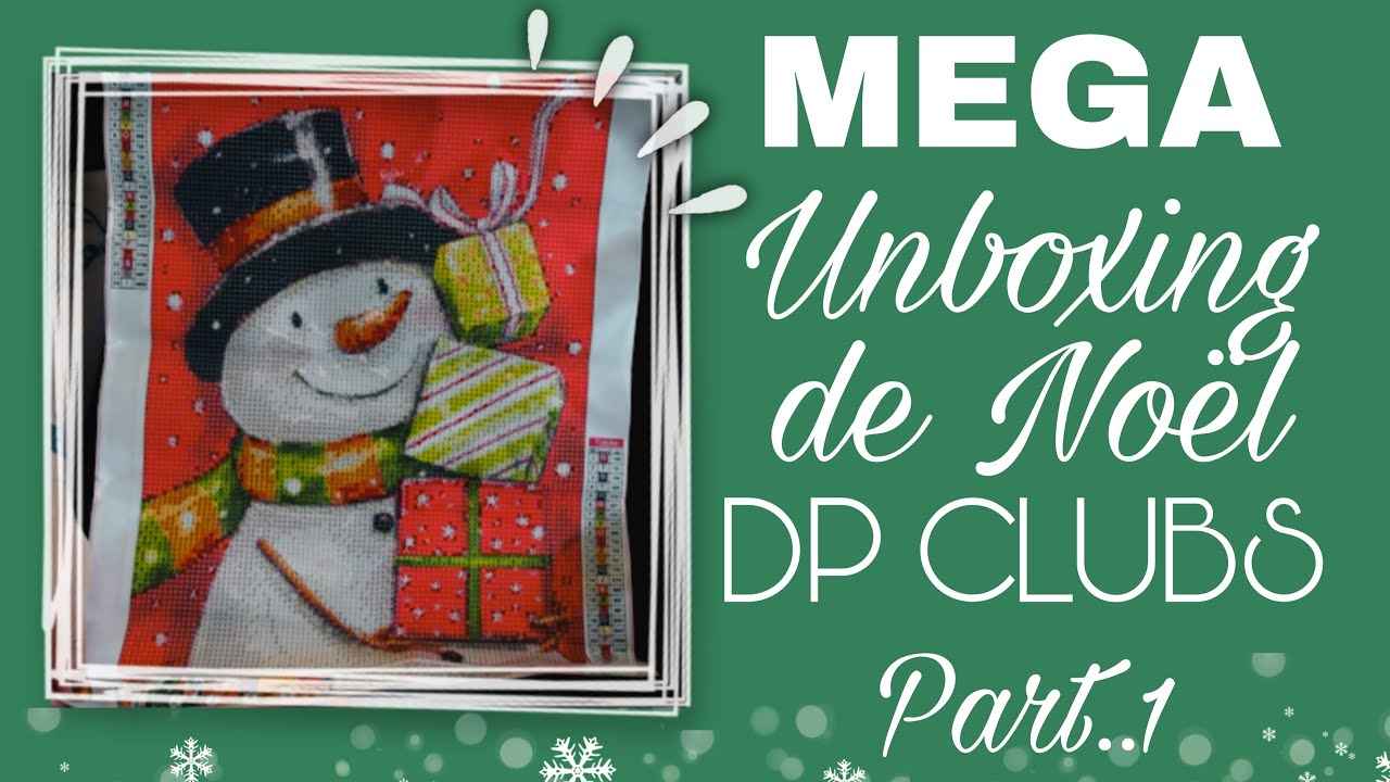 🖍️💎Diamond Painting Unboxing 100% NOEL #82 [DPCLUBS Partie.1]
