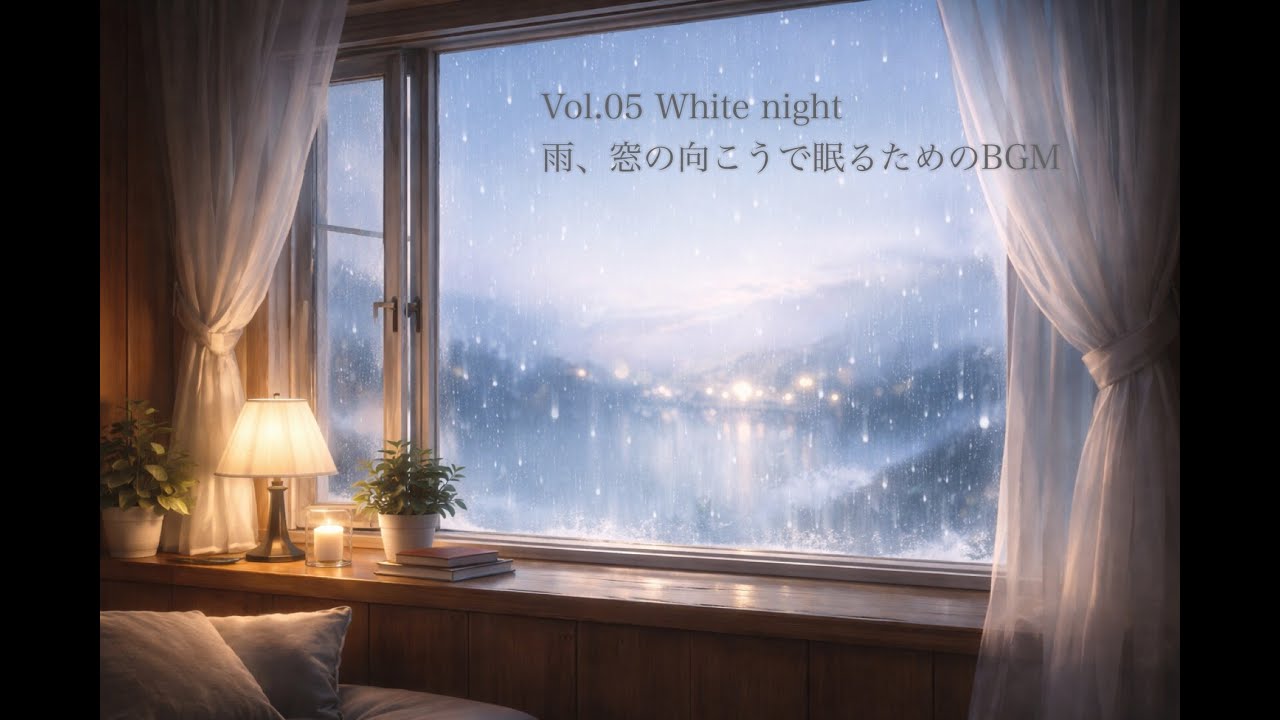 Vol.05 White night ー 雨、窓の向こうで眠るためのBGM ー