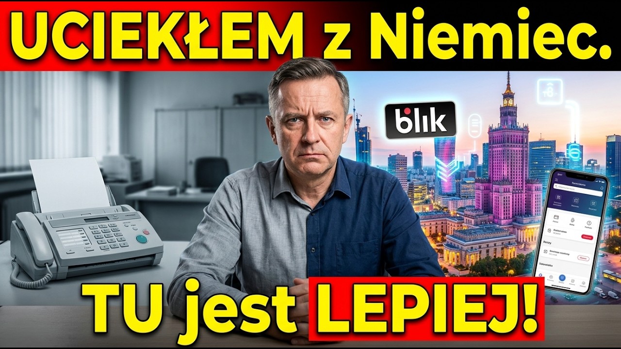 Niemiec w SZOKU. Dlaczego uciekłem z Bawarii do Polski
