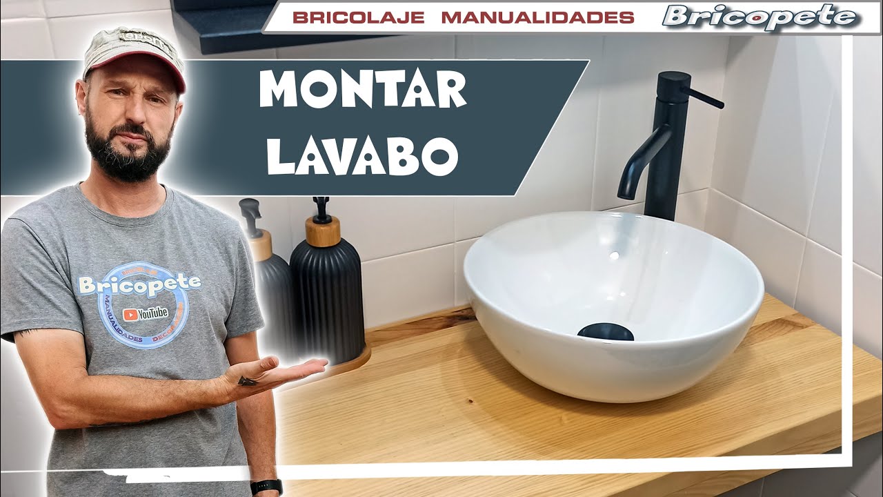 Cómo MONTAR un LAVABO suspendido