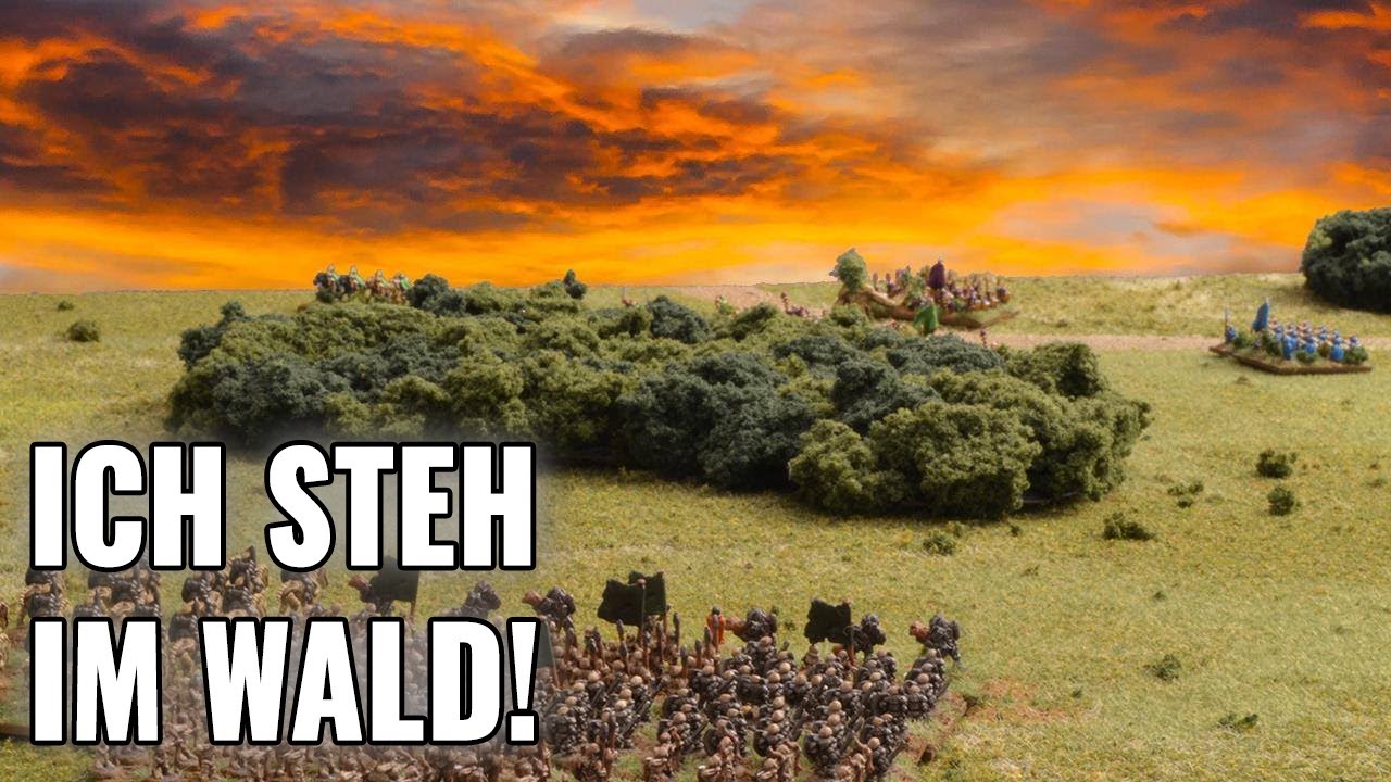 Wie baue ich Wälder für 6mm Wargaming?
