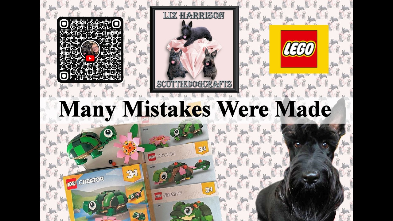 LEGO | Всё пошло не так | Строй и общайся | #31377 | Черепаха с цветком водяной лилии | | #lego