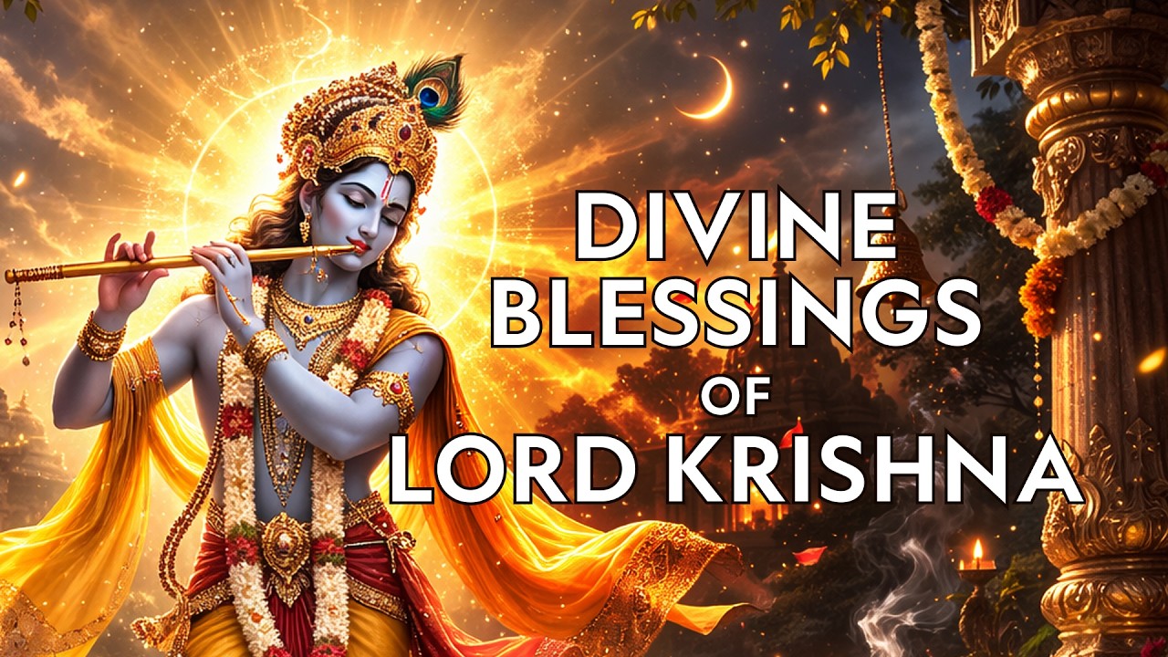 ॐ दामोदराय विद्महे मंत्र | Krishna Gayatri Mantra | Peace & Divine Blessings