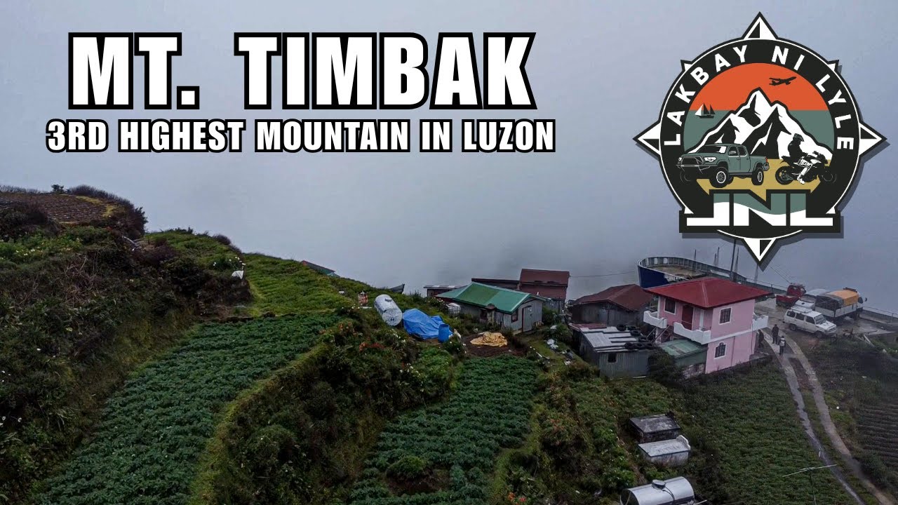 RIDING TO THE 3RD HIGHEST PEAK IN LUZON: MT. TIMBAK!