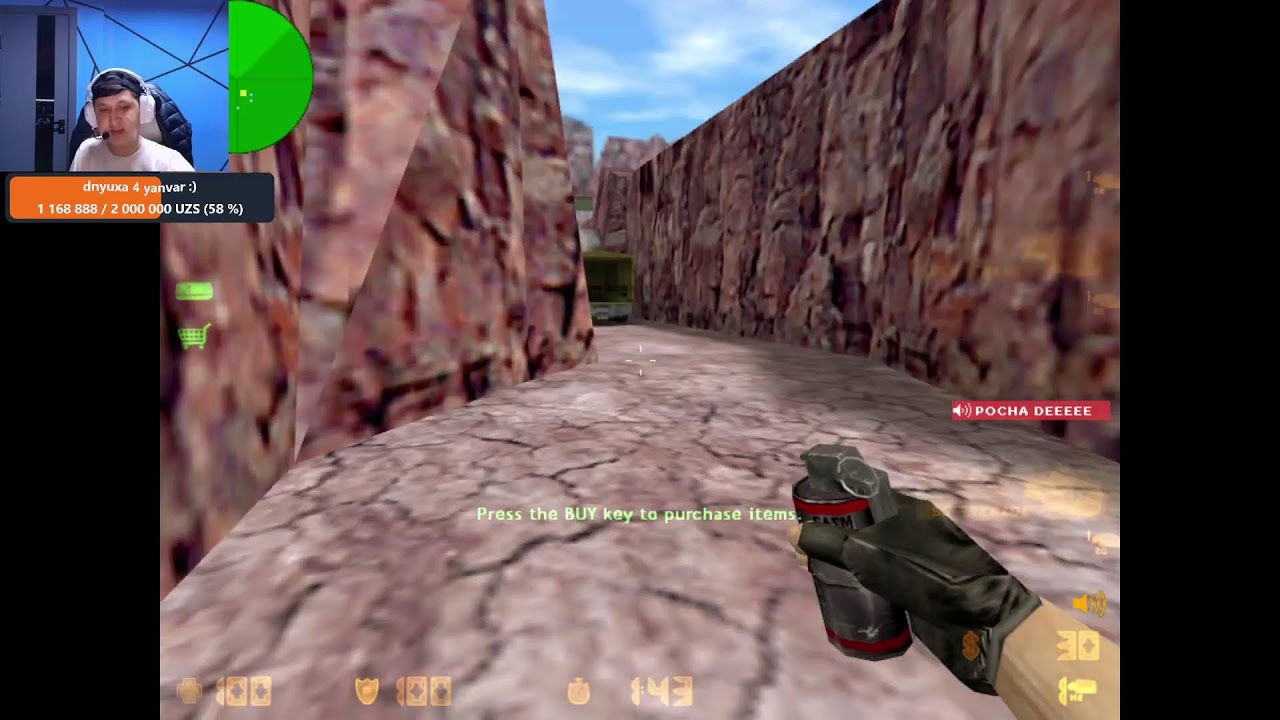 LIVE STREAM CS 1.6 ONLINE  #N1AWP