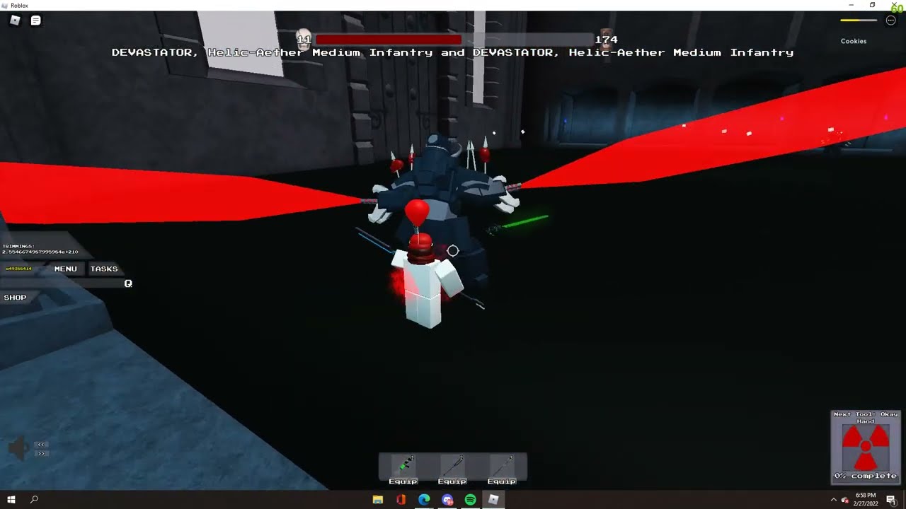 nice little random free double Devastator solo win lol | MML2