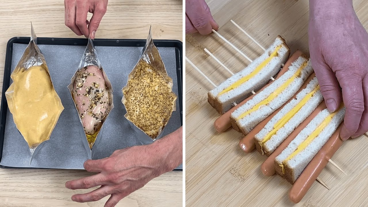 TV DINNER 📺🌭 3 perfect meals for binge watching your favorite show!