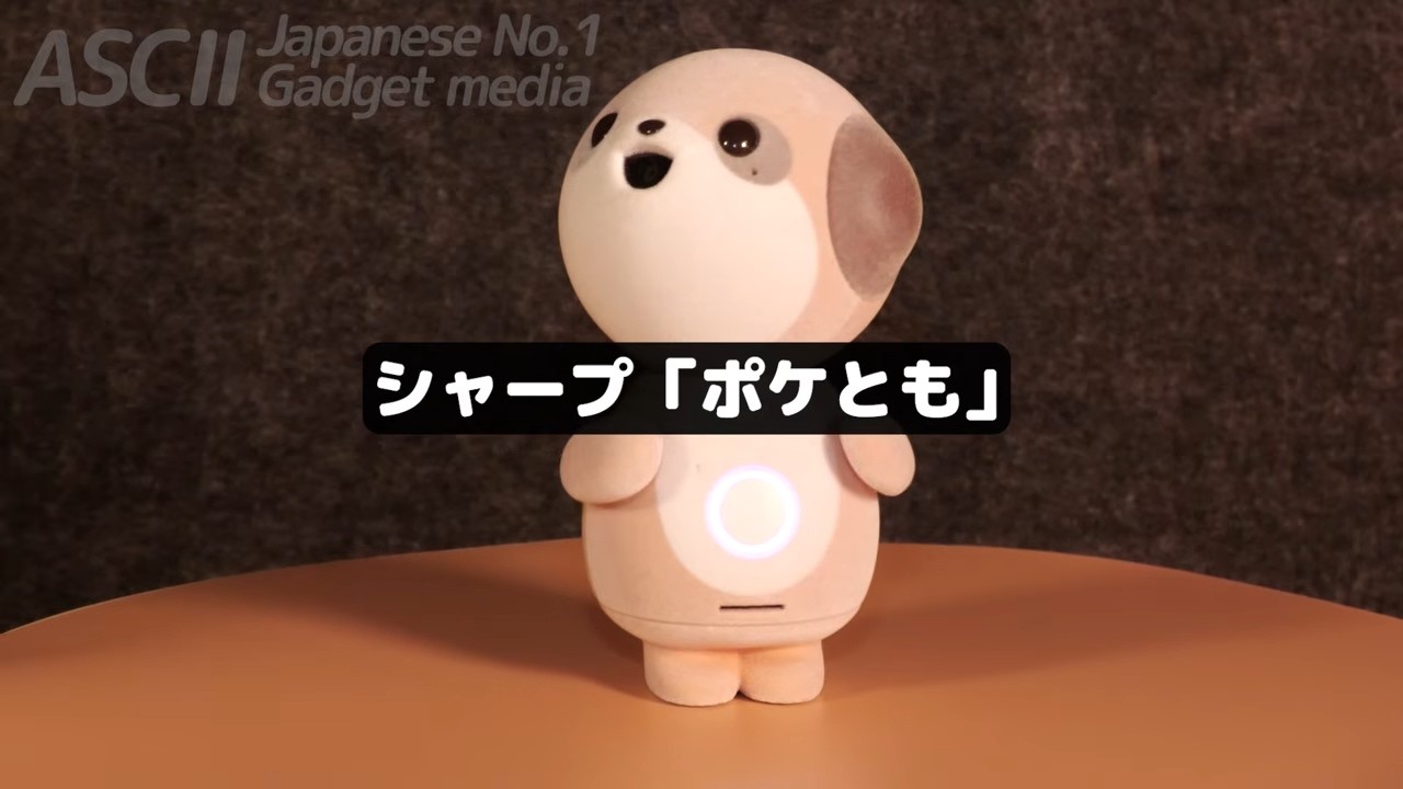 もう独りじゃない気がする。手のひらサイズのAIロボでデスクが癒し空間になったんだ｜シャープ ポケとも