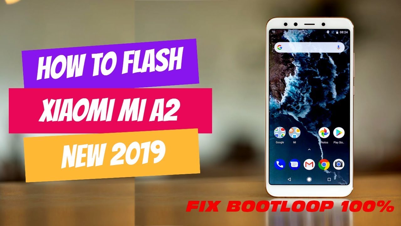 FIX BOOTLOOP MI A2 JASMINE (Cara Flash Xiaomi Mi A2 Jasmine) 100% berhasil