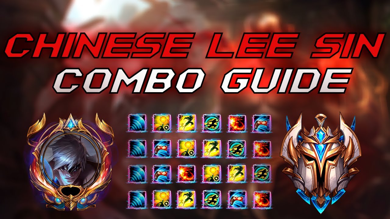 SHIMADAH |【ADVANCED CHINESE LEE SIN COMBO GUIDE 】