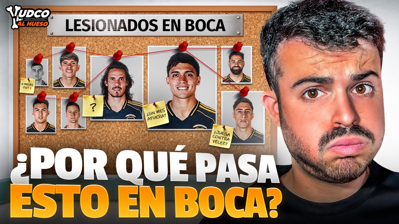 BOCA NO TIENE PAZ 🤕🏥 Medio plantel LESIONADO (puedo jugar yo)