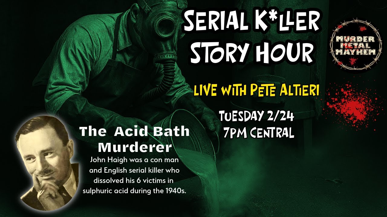 Serial K*ller Story Hour Live with Pete Altieri