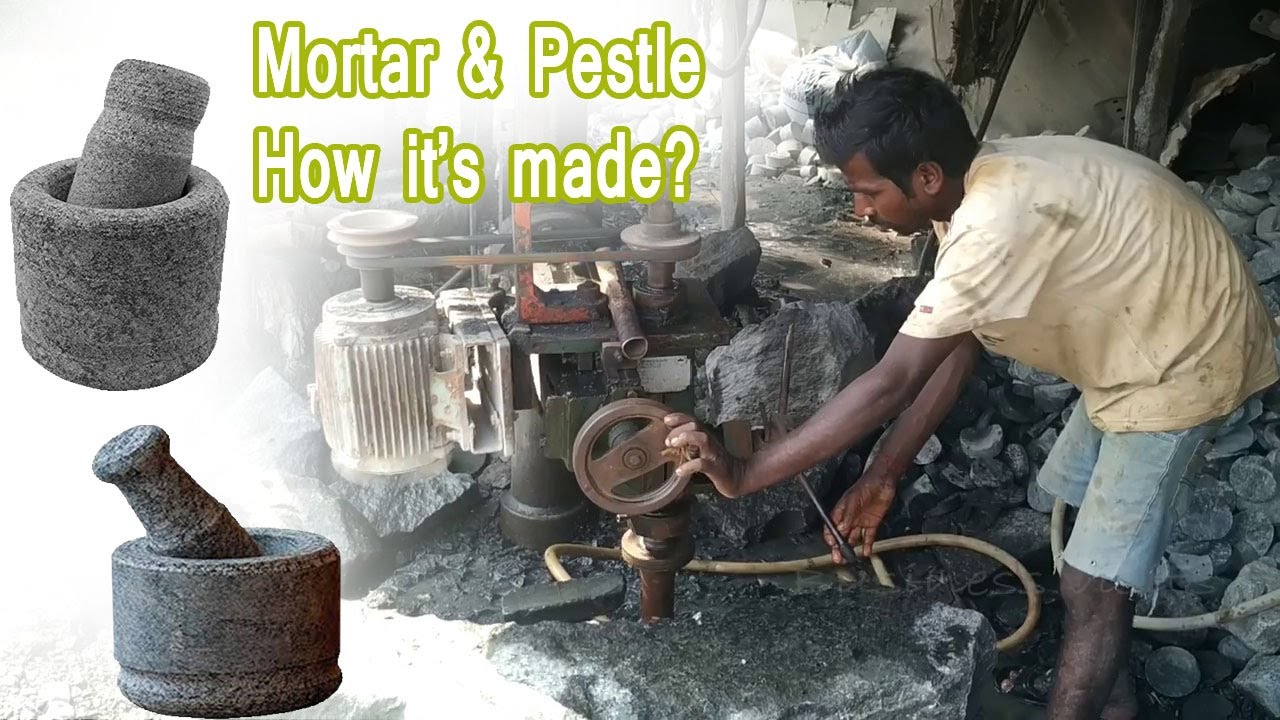 how mortar and pestle made