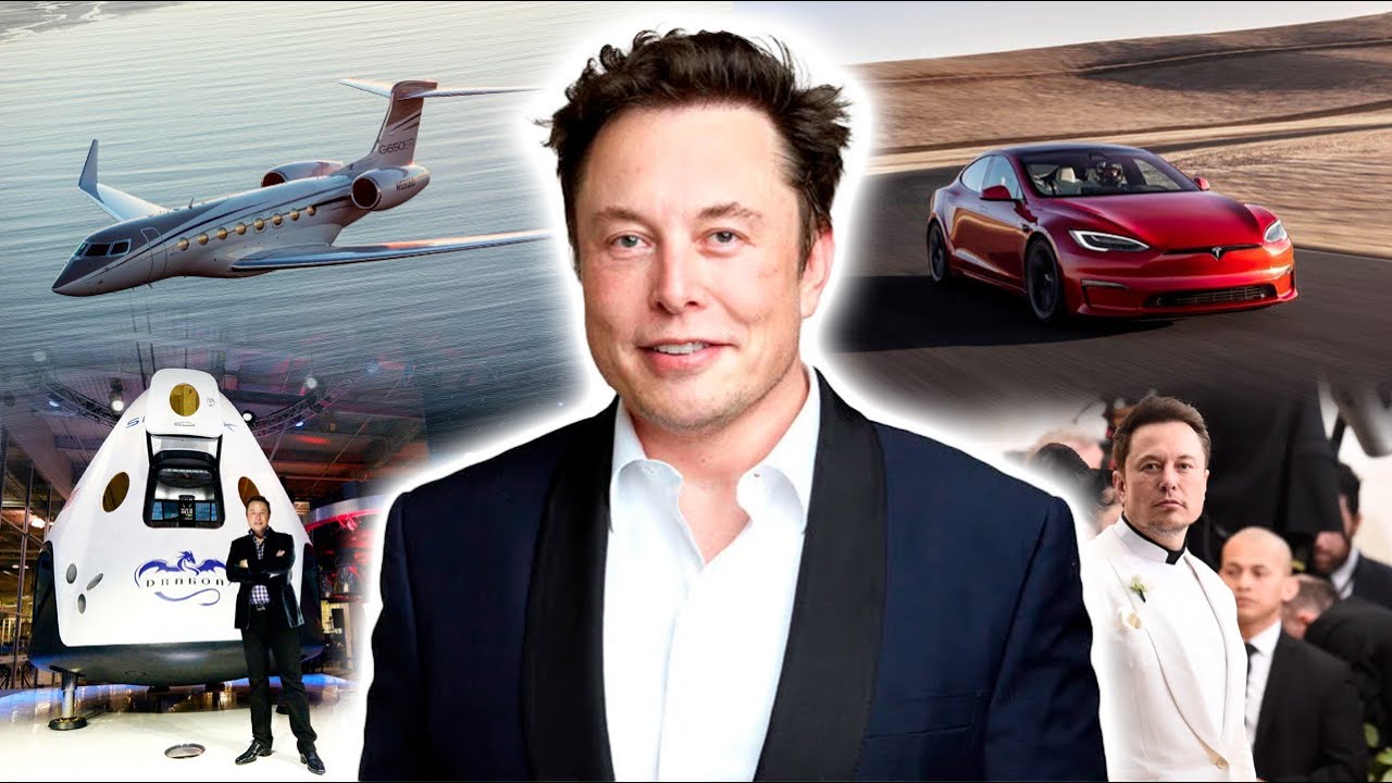 Essa é a vida luxuosa de Elon Musk, o homem mais rico do mundo (mansões, carros, fortuna..)