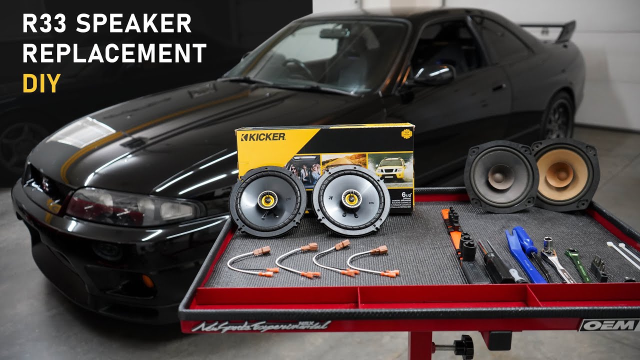 How to Replace Speakers in R33 Nissan Skyline