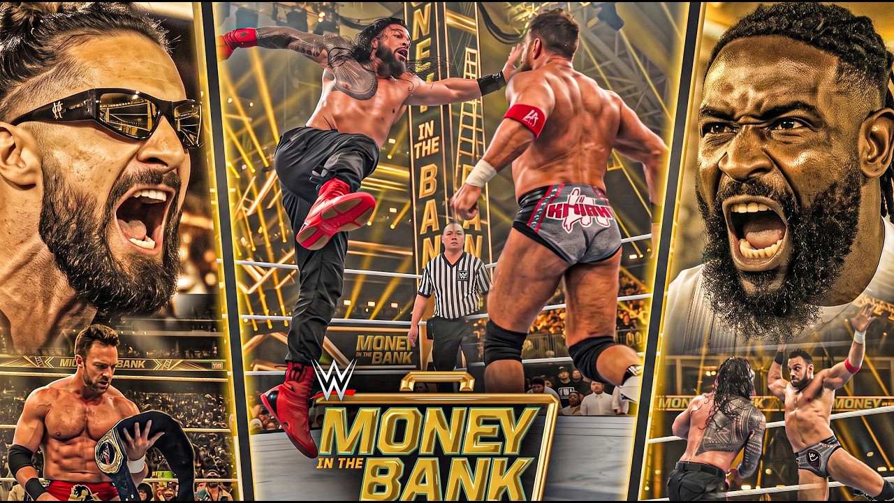 WWE Money In The Bank 2026 Full Highlights HD - Roman Reigns vs La Knight & Oba Femi And Seth, Brock