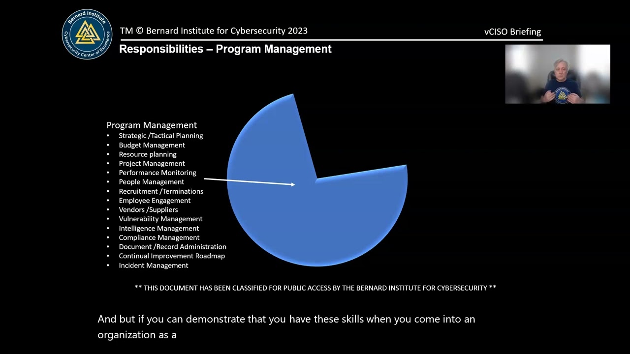 vCISO Role and Responsibilities