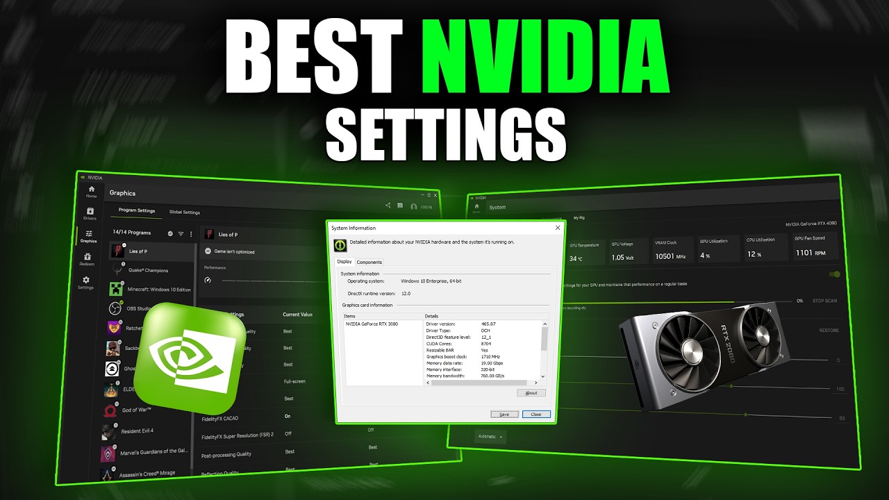 Как ПРО-игроки оптимизируют приложение Nvidia для игр! 🔧 (Буст FPS и ноль задержек)