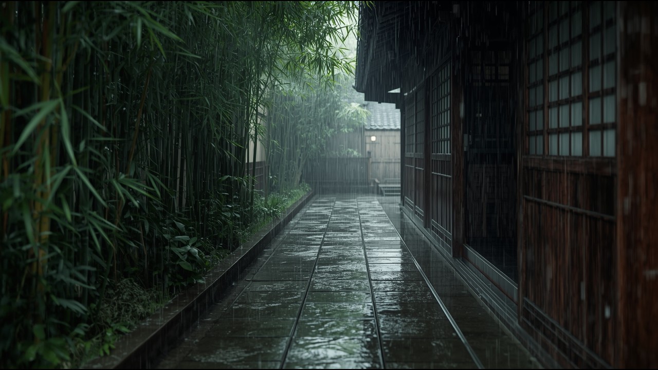 Gentle Rain Sounds to Calm the Mind and Improve Sleep Quality