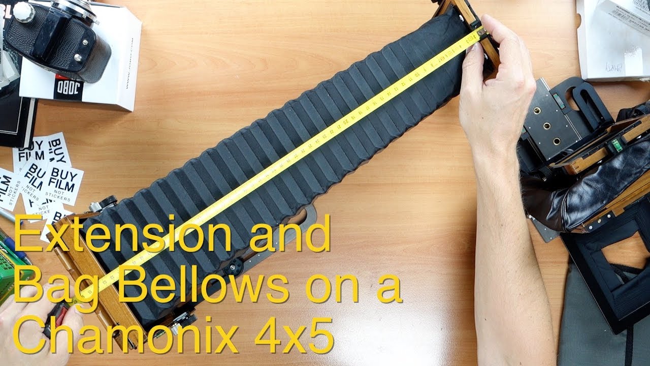 Installing Bag Bellows and Extension on a Chamonix 4x5: How To