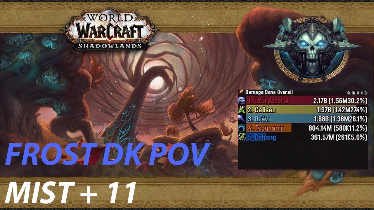 Mist of Tirna Scithe +11 / Frost DK PoV - Week 2 | The War Within | World of Warcraft