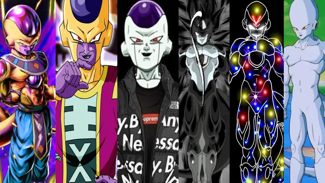 Top 10 most powerful Canon + non-canon forms of FRIEZA❗