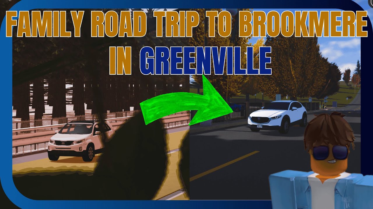 Family Road Trip to Brookmere in Greenville, Wisconsin ROBLOX