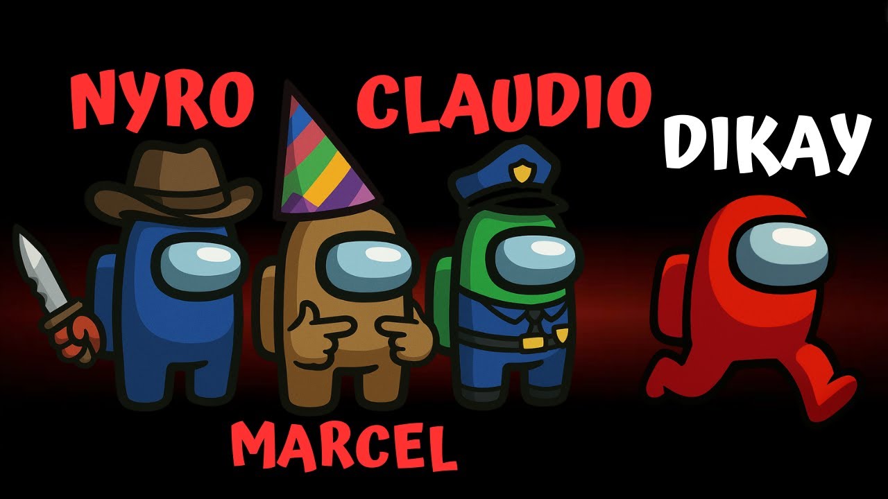 4 FREUNDE SPIELEN AMONG US mit ZUSCHAUERN! Wer ist Imposter?