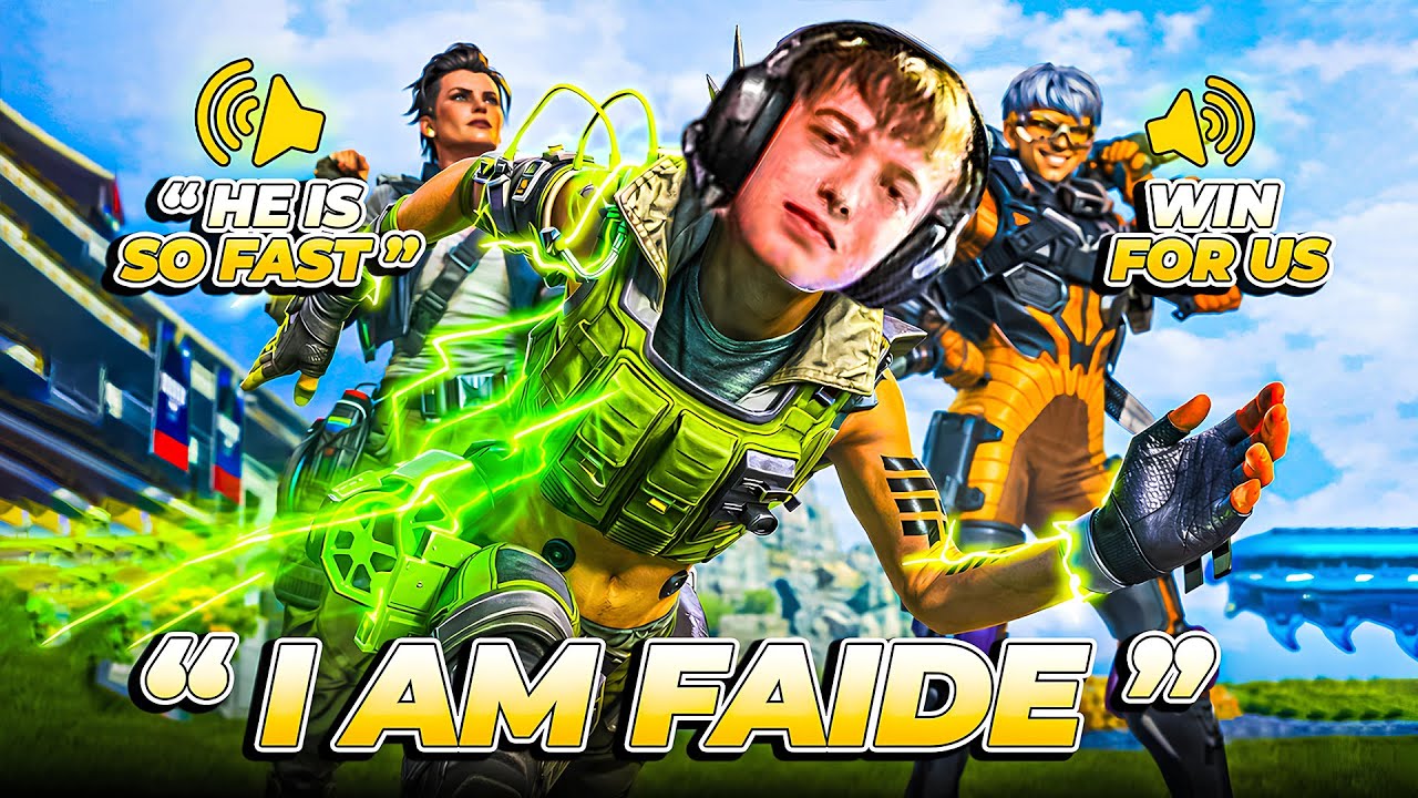 Faide’s Crazy Movement = Free Wins for Random Teammates 😈 | Apex Legends