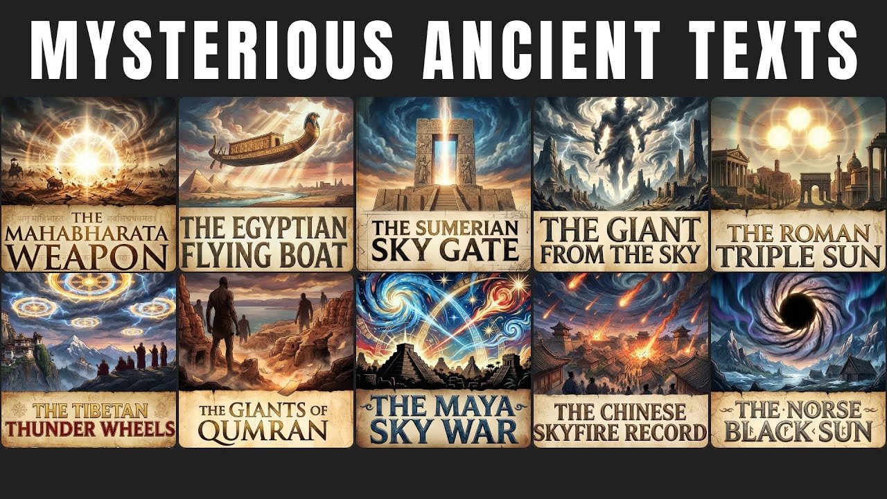 10 Ancient Texts Describing Mysterious Phenomena Science Can’t Explain