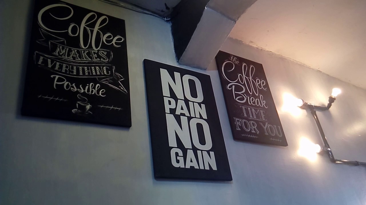 Hiasan cafe unik