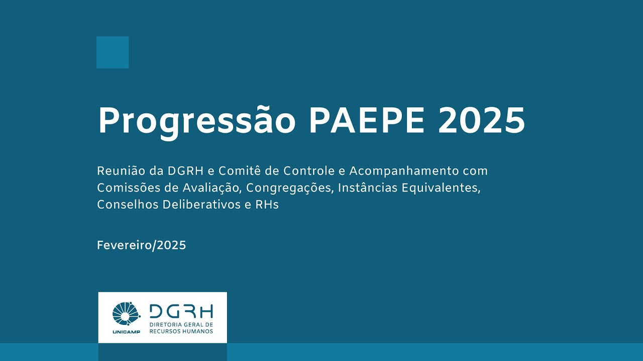 Reunião de Orientação - Progressão PAEPE 2025 - 04/02/2025