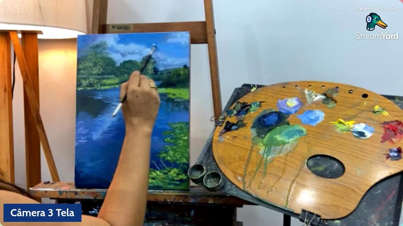 Pintura da Trilha Lagoa do Carro - PARTE 02