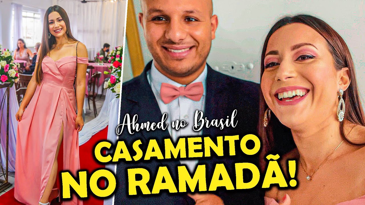 FOMOS PADRINHOS DE CASAMENTO NO BRASIL EM PLENO RAMADÃ! | Brasileira no Egito