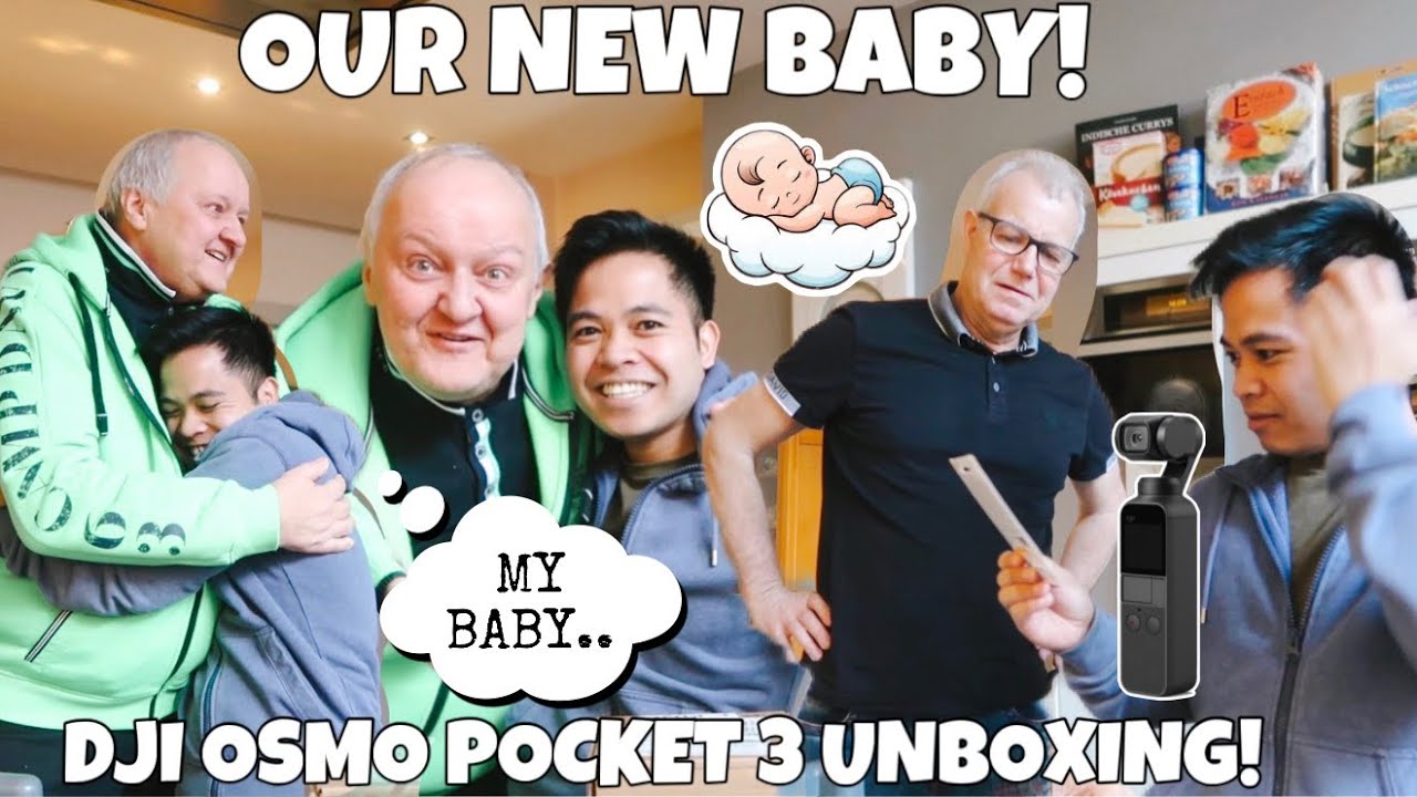 FINALLY… MAY BABY SA BAHAY NILA GERMAN BOSS! DJI OSMO POCKET 3 UNBOXING! | Oliver Cagas Gemmecker