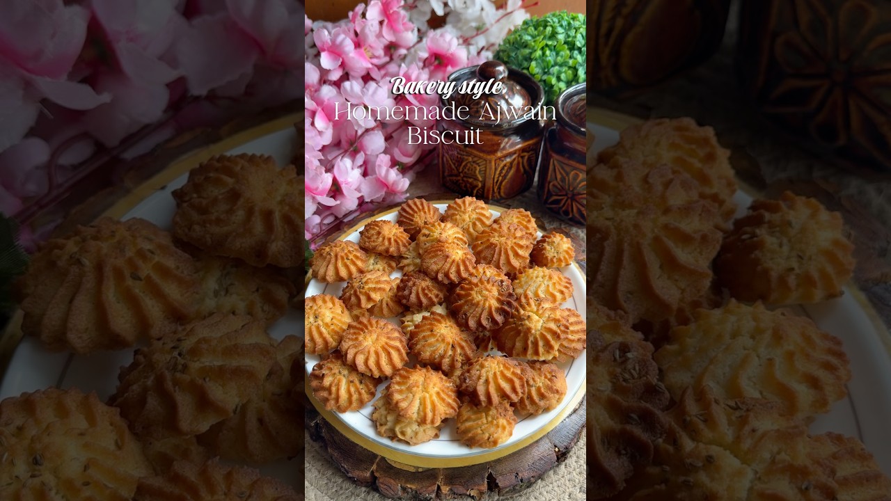 Bakery Style Ajwain Biscuits 😍 