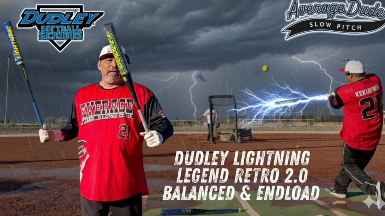 Бита Dudley Lightning Retro 2.0 | Сбалансированная и с утяжелением на конце | Обзор биты для софт...