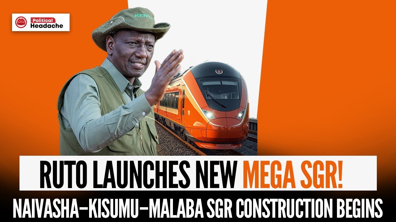 Launch of the Construction of Naivasha-Kisumu-Malaba Standard Gauge Railway Project, Narok County