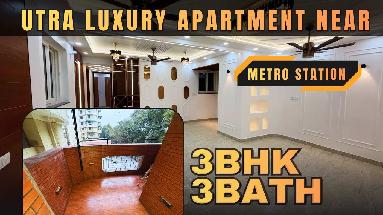 Ultra Luxury Budget Freindly 3BHK 3Bath+Store Room | Apartment for sale #3bhkforsale #dwarkaproperty