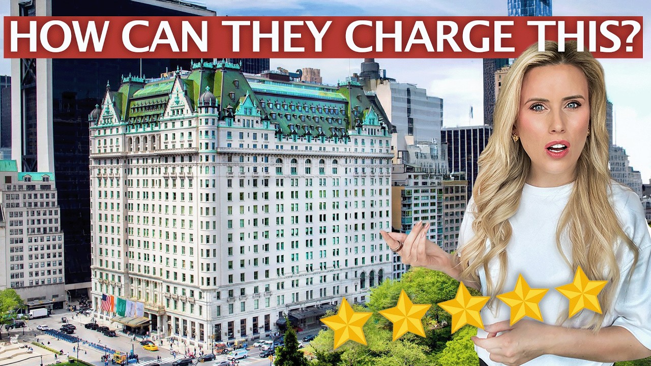 I Review The 5 Star Plaza Hotel New York! DISAPPOINTING!!