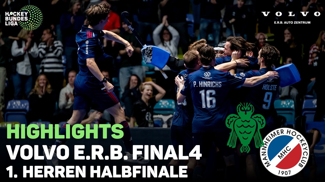 HIGHLIGHTS | Uhlenhorst Mülheim vs. Mannheimer HC | Volvo E.R.B. Final4 2026 | 1. Herren Halbfinale