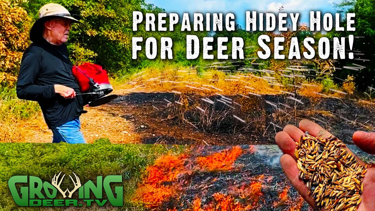 The Last Step to Attract Bucks for Deer Season: New Food Plots (721)