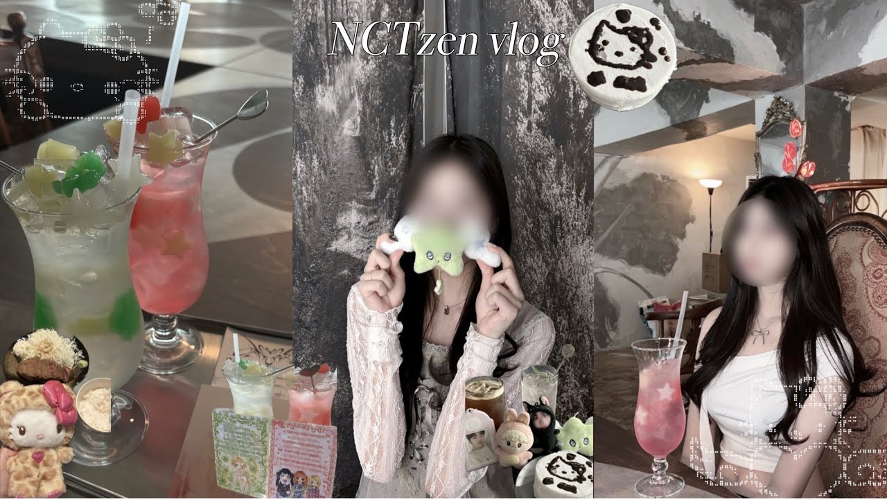 시즈니 브이로그 ✶ 한 해의 여름을 보내며 🪽🩵 ⍟ 드림날 ⍟ 케이크만들기 ⍟ 오사카 여행 ⍟ 도톤보리 우메다 ⍟ 산리오샵