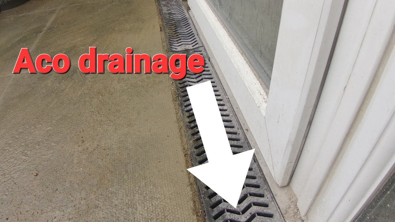 Dpc Bridging or damp??#Aco,#Drainage