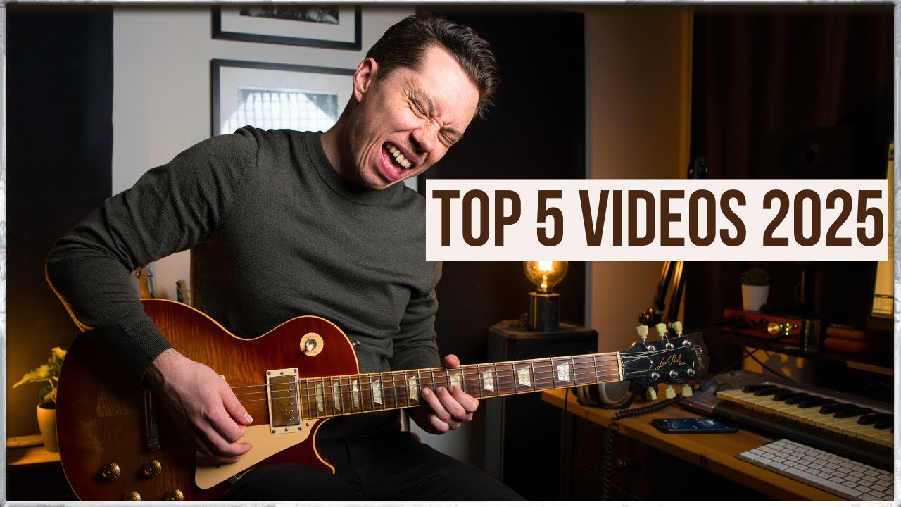 TOP 5 GUITAR COVERS 2025 | Electric Guitar Cover by Sebastian Lindqvist