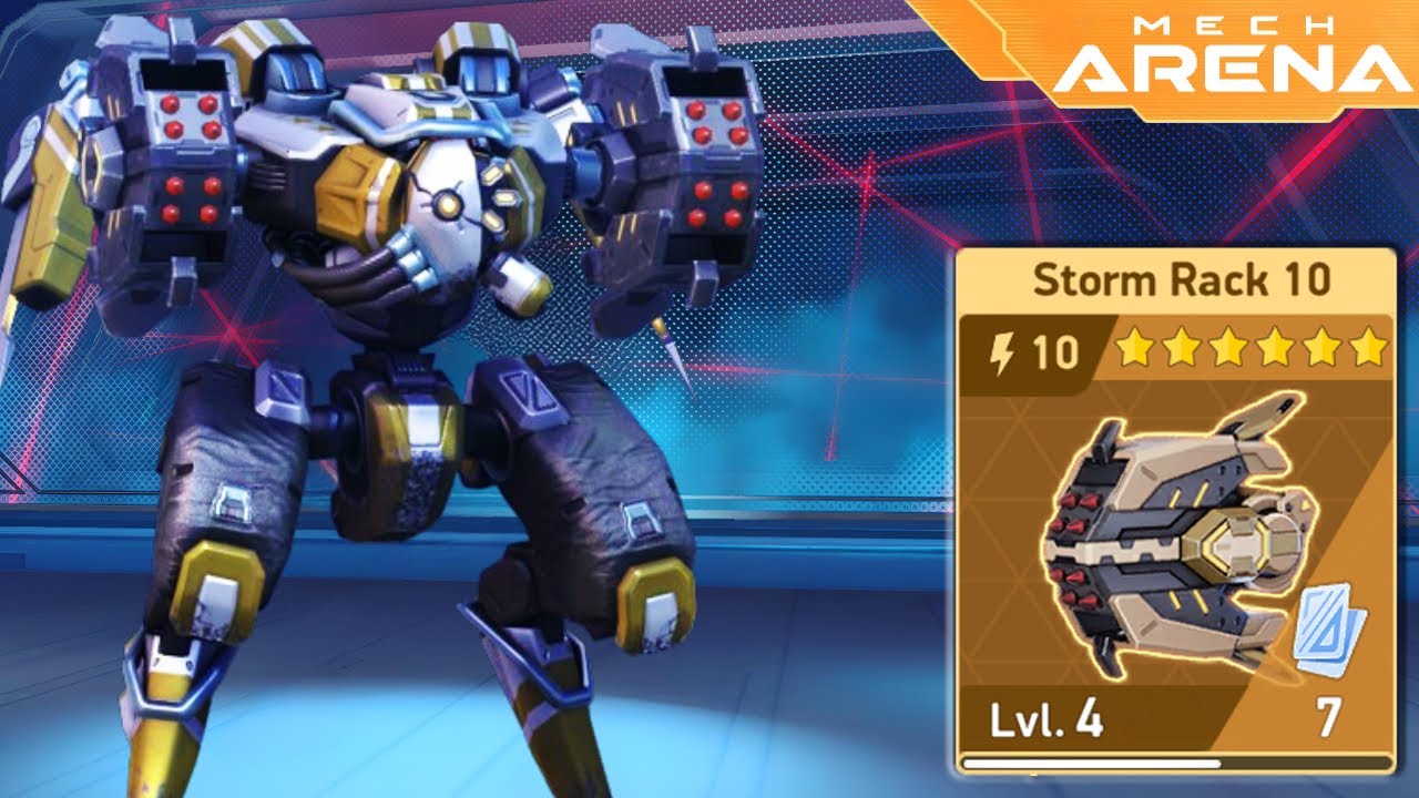 Eclipse with Storm Rack 10 is kind of 🔥| Mech Arena