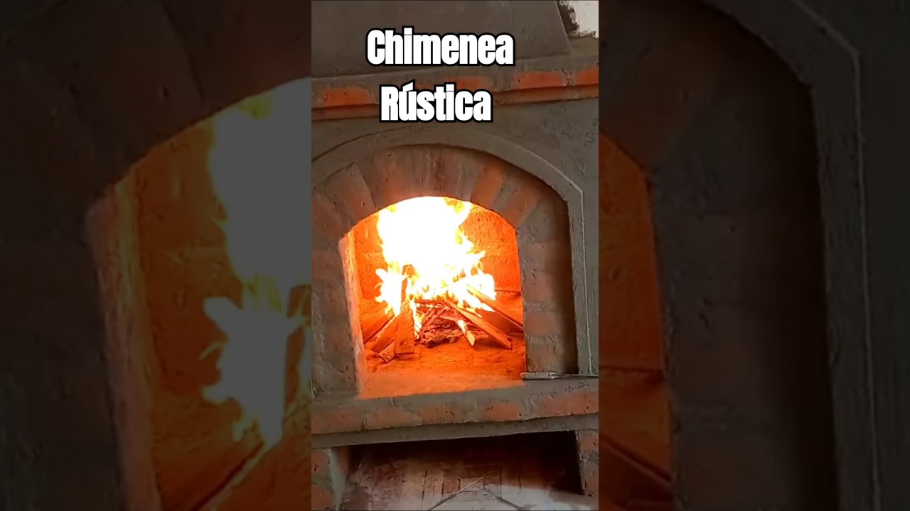Chimenea R&uacute;stica #cocina #arquitectura #construccion #casa #construction #diy #chimenea #tutorial